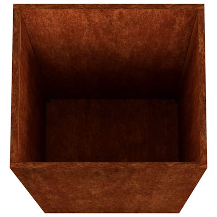 plantekasse 32x29x75 cm cortenstål