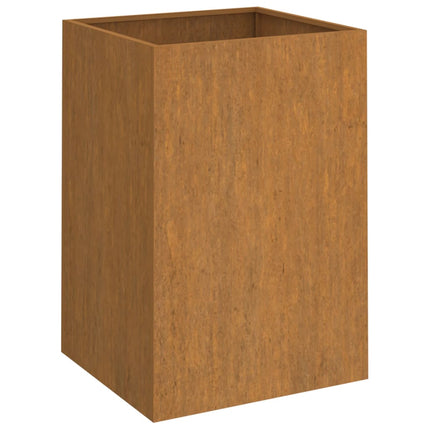 plantekasse 42x38x75 cm cortenstål