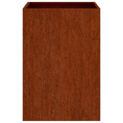plantekasse 42x38x75 cm cortenstål