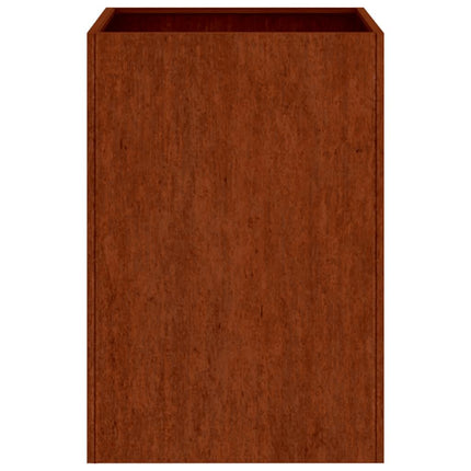 plantekasse 42x38x75 cm cortenstål