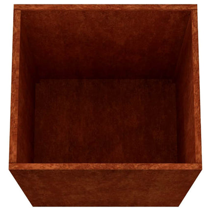 plantekasse 42x38x75 cm cortenstål