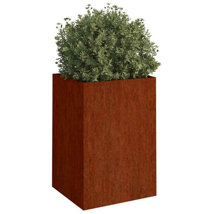 plantekasse 52x48x75 cm cortenstål