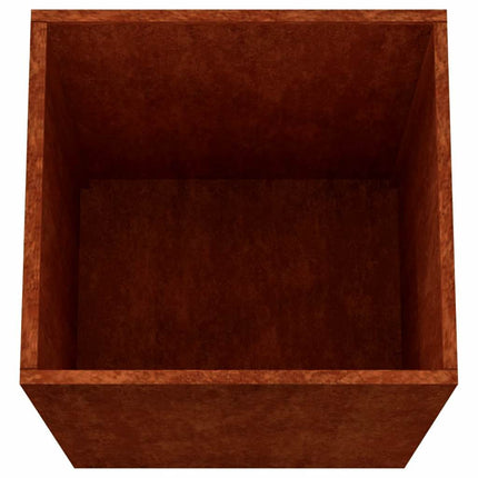 plantekasse 52x48x75 cm cortenstål