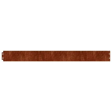Plænekant 10 pcs 10 x 103 cm Cortenstål Rusten