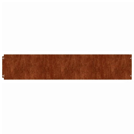 Plænekant 10 pcs 20 x 103 cm Cortenstål Rusten