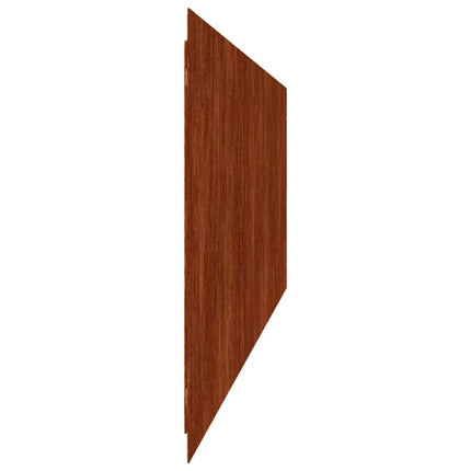 Plænekant 10 pcs 20 x 103 cm Cortenstål Rusten
