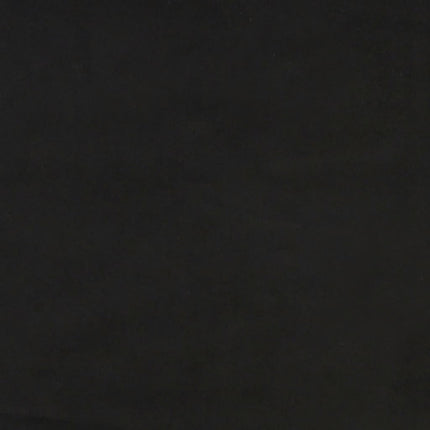 sengegavl 90x5x78/88 cm fløjl sort