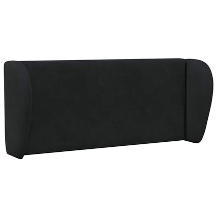 Hovedgærdeøre Sort 40 x 23 x 6 cm Fløjl