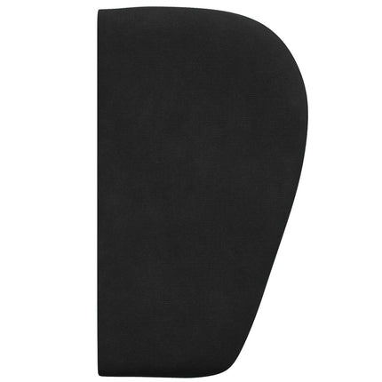 Hovedgærdeøre Sort 40 x 23 x 6 cm Fløjl