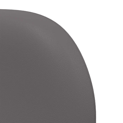 Hovedgærdeøre Dæmpet Grå 80 x 23 x 6 cm PVC