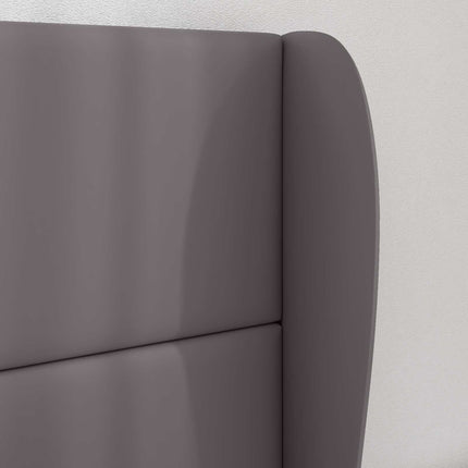 Hovedgærdeøre Dæmpet Grå 80 x 23 x 6 cm PVC