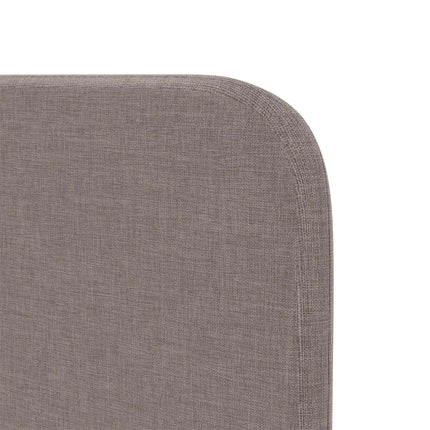 Hovedgærdeøre Gråbrun 80 x 16 x 4 cm Stof