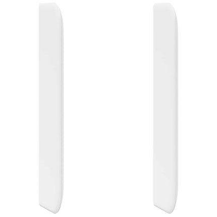 Hovedgærdeøre Hvid 80 x 16 x 4 cm PVC