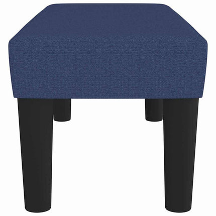 bænk 70x30x30 cm stof blå