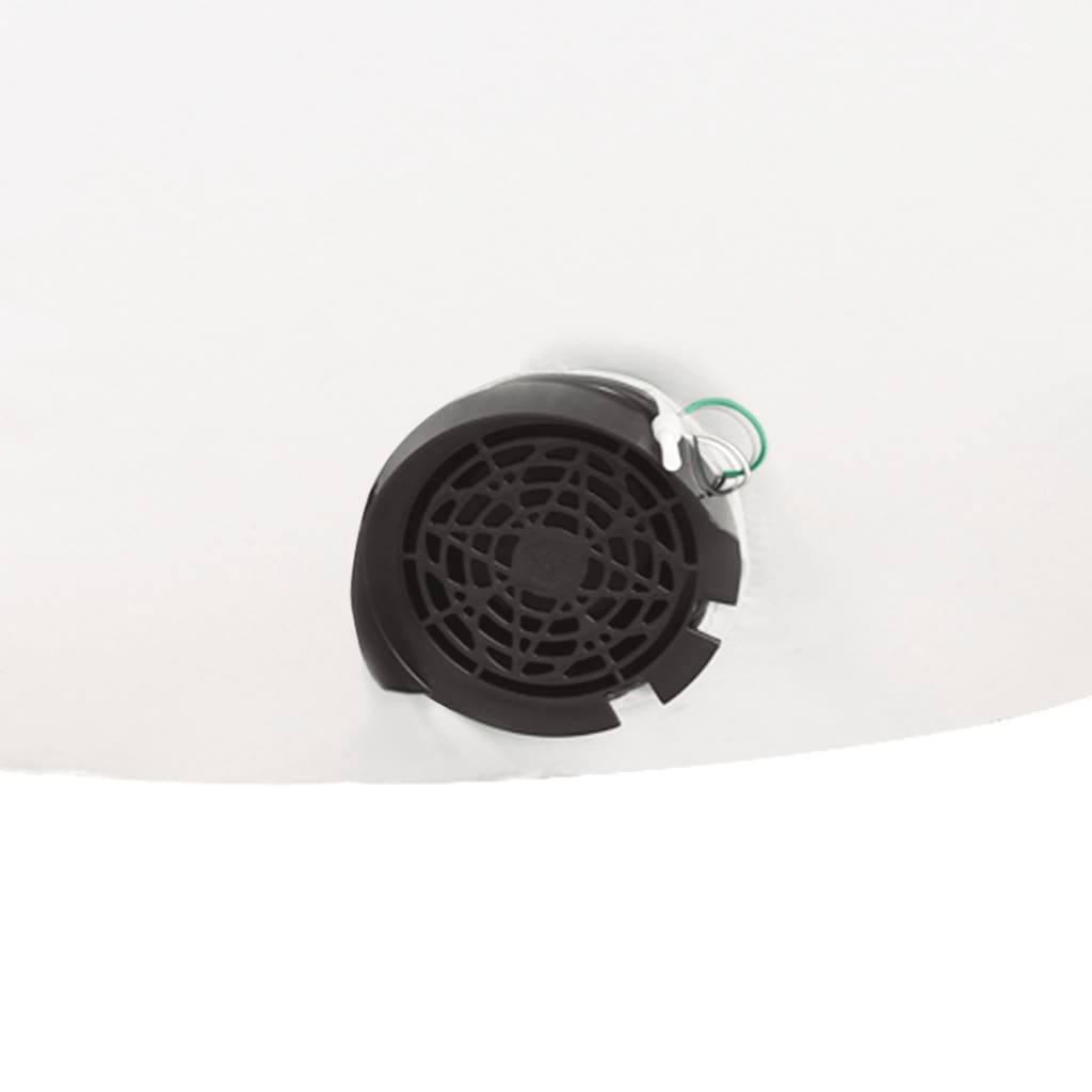 oppustelig juleport med LED'er 260 cm