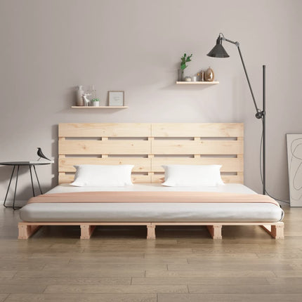 sengeramme uden madras 160x200 cm massivt fyrretræ