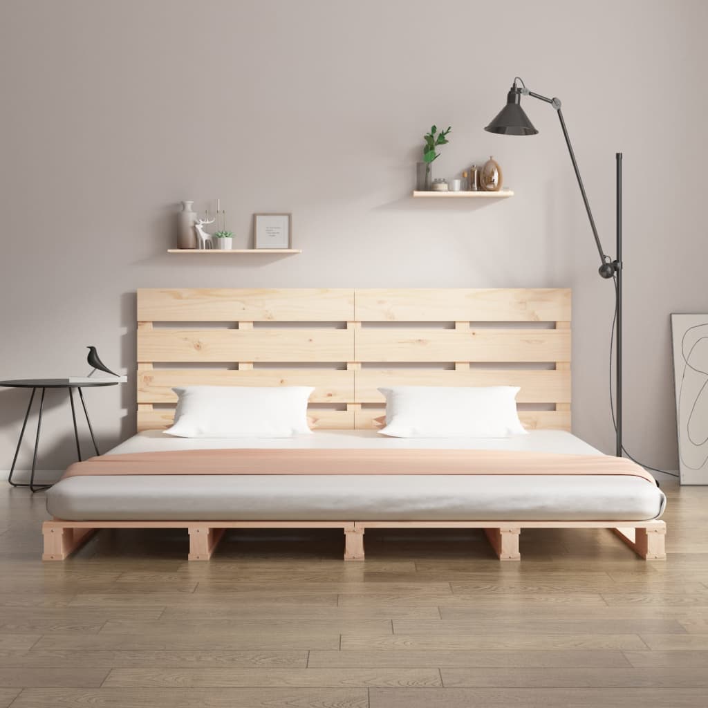 sengeramme uden madras 180x200 cm massivt fyrretræ