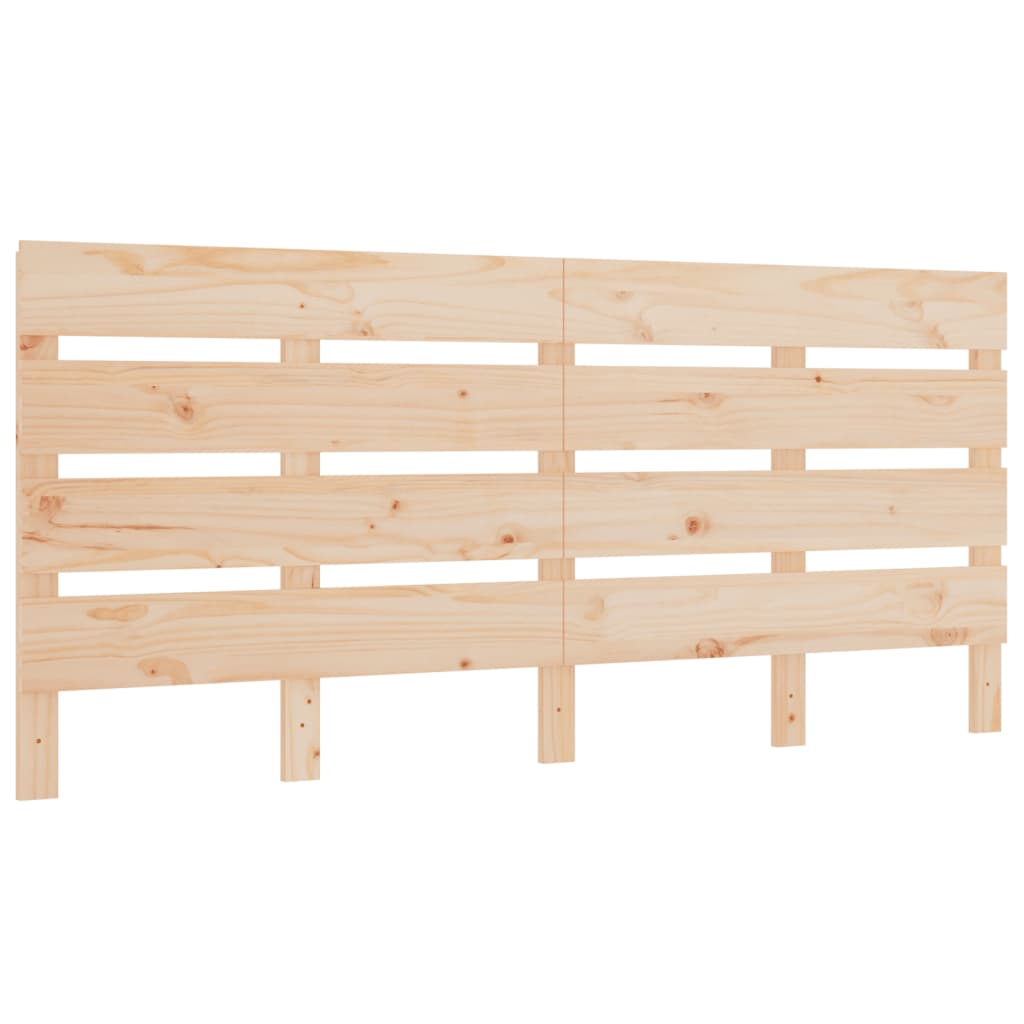 sengeramme uden madras 200x200 cm massivt fyrretræ