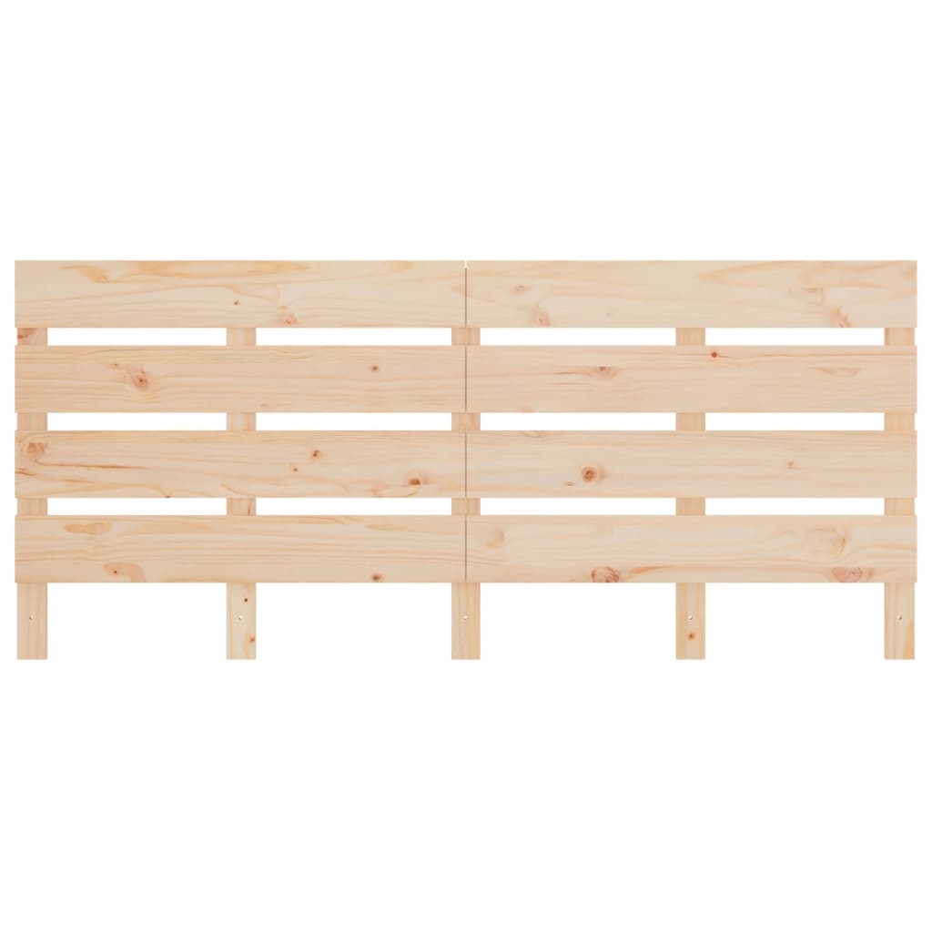sengeramme uden madras 200x200 cm massivt fyrretræ