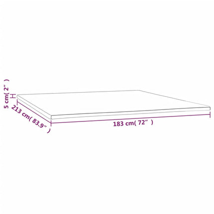 topmadras 183x213x5 cm