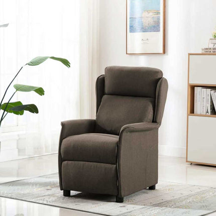 Massagestol Gråbrun 93.5 x 67.5 x 101.5 cm Stof