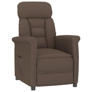 Recliner Stol Brun Mørkebrun 70.5 x 96.5 x 95 cm Stof