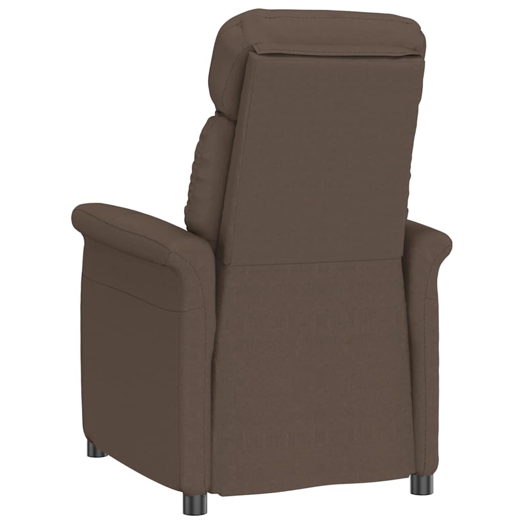Recliner Stol Brun Mørkebrun 70.5 x 96.5 x 95 cm Stof