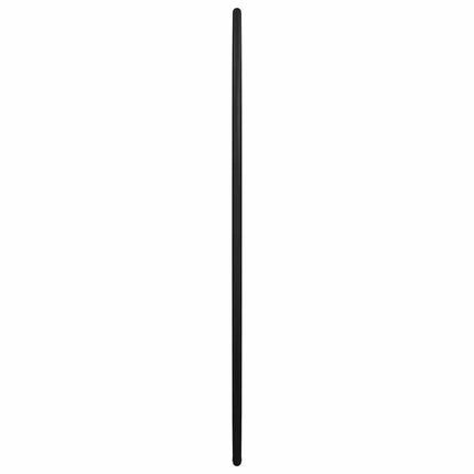 vægspejl Ø 40 cm rundt sort