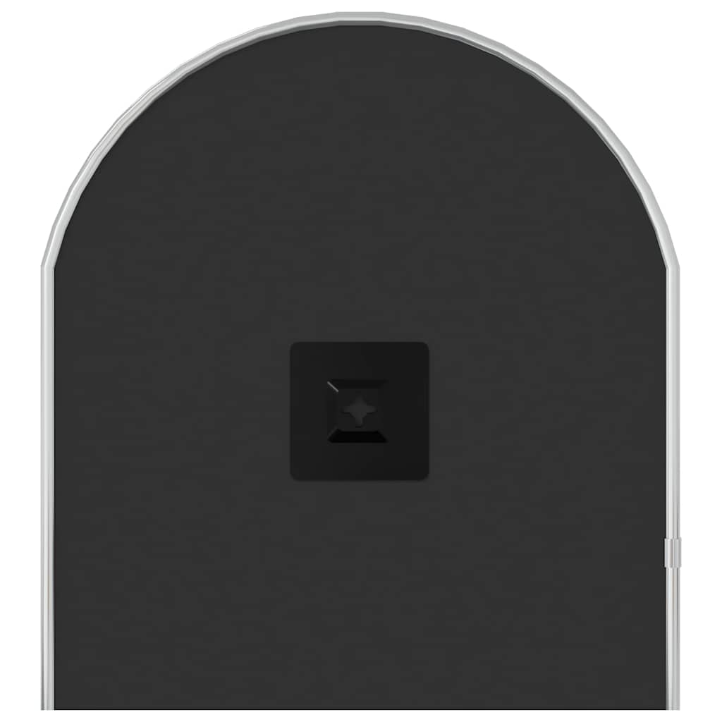 vægspejl 70x30 cm oval sølvfarvet
