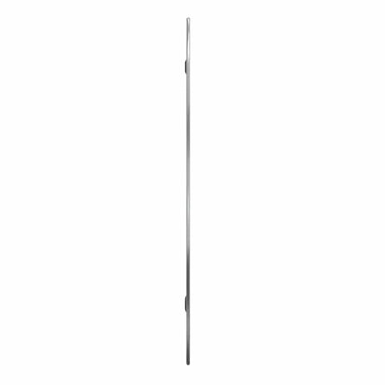 vægspejl 70x30 cm sølvfarvet