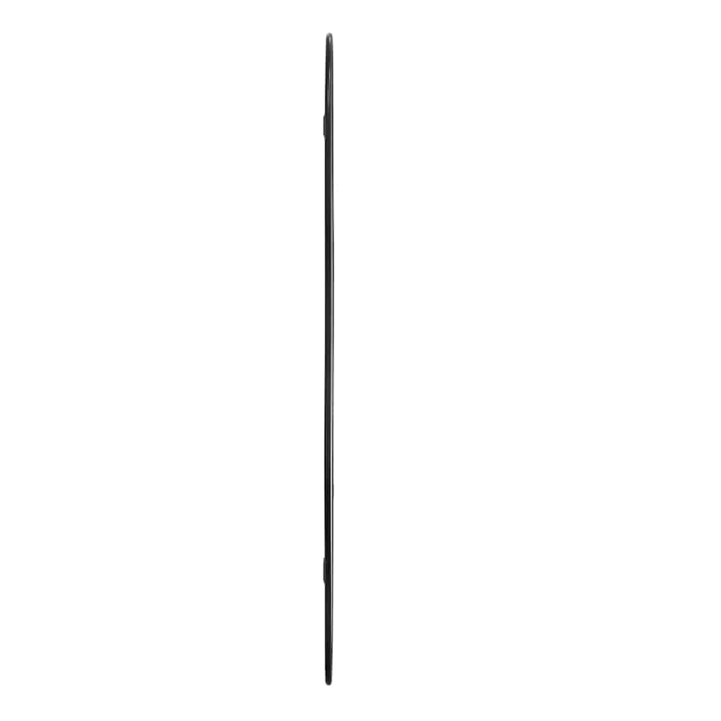 vægspejl 100x45 cm sort