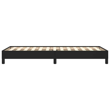 sengeramme 80x200 cm kunstlæder sort