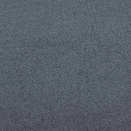 sengestel uden madras mørkegrå California king size velour