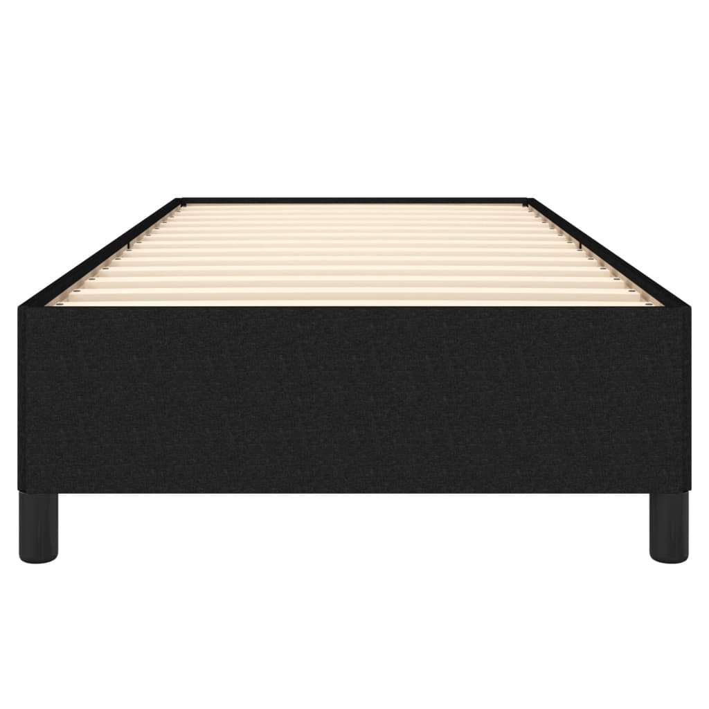 sengeramme uden madras 90x200 cm stof sort