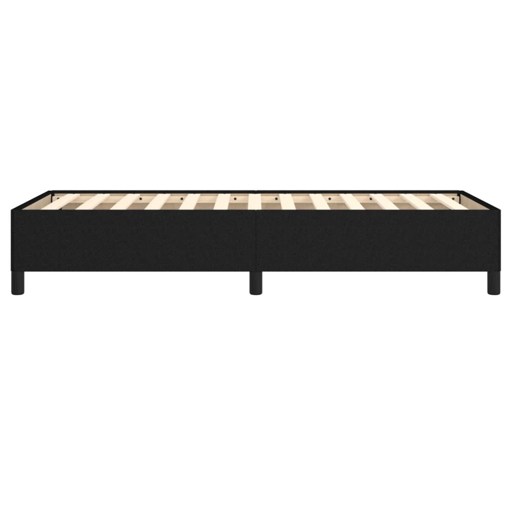 sengeramme uden madras 90x200 cm stof sort