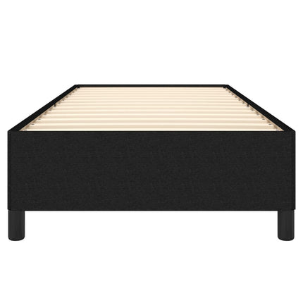 Sengeramme uden madras Sort 100x200 cm Stof