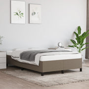 Sengeramme uden madras Taupe 120x200 cm Stof