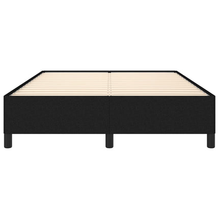 sengeramme uden madras 140x200 cm stof sort