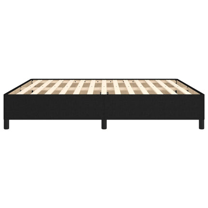sengeramme uden madras 160x200 cm stof sort