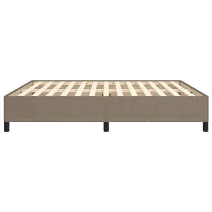 sengeramme uden madras 180x200 cm stof gråbrun