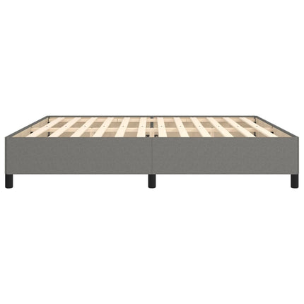 sengeramme uden madras 200x200 cm stof mørkegrå