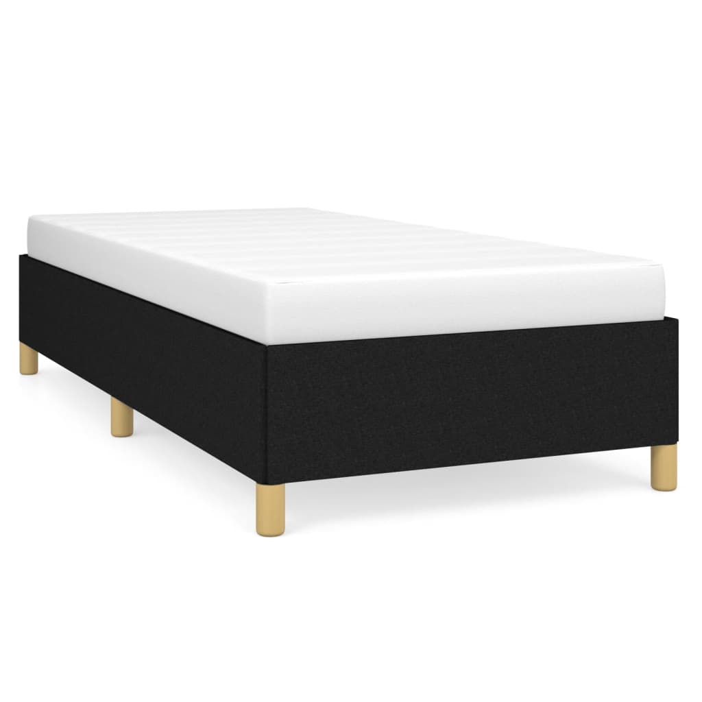 sengeramme uden madras 80x200 cm stof sort