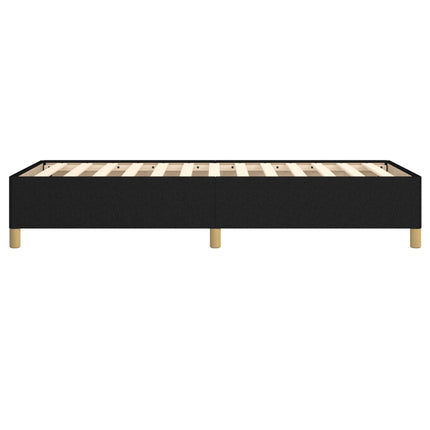 sengeramme uden madras 80x200 cm stof sort