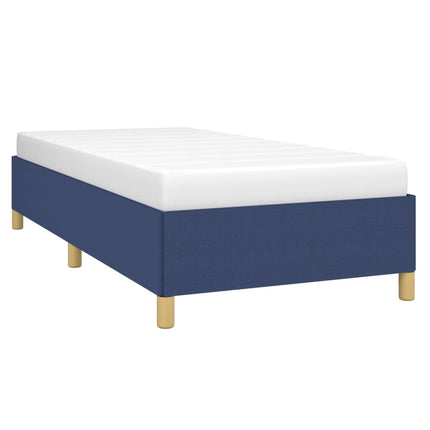 sengeramme uden madras 80x200 cm stof blå