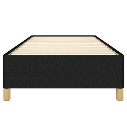 sengeramme uden madras 90x190 cm stof sort