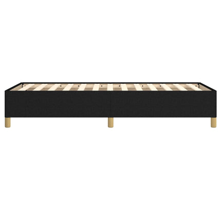 sengeramme uden madras 90x200 cm stof sort
