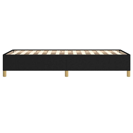 Sengeramme uden madras Sort 100x200 cm Stof