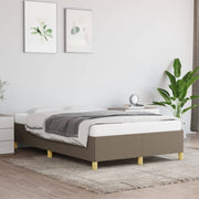 Sengeramme uden madras Taupe 120x200 cm Stof