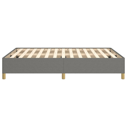 sengeramme uden madras 140x190 cm stof mørkegrå