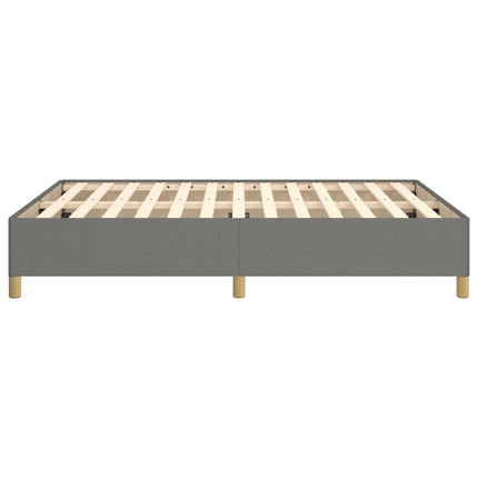 sengeramme uden madras 140x200 cm stof mørkegrå